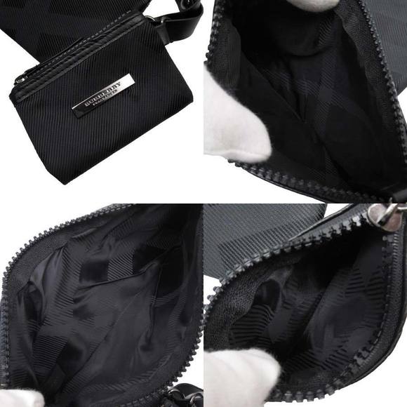 Burberry Multi Case Pouch Leather Black - Picture 5 of 10